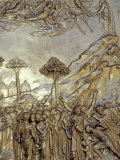 Gold Leaf Fresco Detail of Grace Cathedral  Nob Hill  San Francisco  California  USA