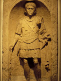 Tombstone of Roman Centurion  Colchester Museum  Essex  England