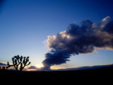 Storm Clouds Over Mojave Desert  CA