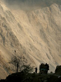 A Jeep Carrys People in the Neelum Valley  North of Muzaffarabad