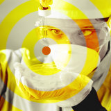 Yellow Target on Researcher's Petri Dish