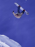 Airborne Snow Boarder