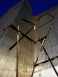 Zinc-Clad Walls of Jewish Museum in Kreutzberg  Berlin  Germany