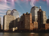Downtown Financial District of Manhattan