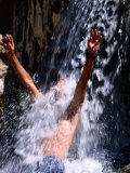Bather  Pah Tempe Hot Springs  Hurricane  USA