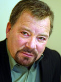 William Shatner in London to Promote Star Trek  the Adventure Exhibition in Hyde Park  Dec 2002