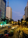 Evening in Downtown  Kunming  China