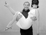 Dick Emery and Una Stubbs Seen Here Rehearsing for the Dick Emery Show  Entertainment  July 1963