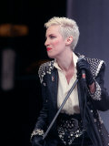 Annie Lennox of Eurythmics at Mandela Concert in Honour of Nelson Mandela's 70th Birthday  Jun 1988
