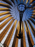 Interior of Sony Center  Berlin  Germany