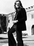 David Coverdale of Pop Group Deep Purple in the Grounds of Clearwell Castle