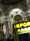 Interior of Dom St Jakob  Innsbruck  Austria