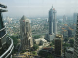 A View from the Petronas Towers Across the City of Kuala Lumpur