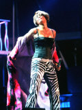 American Singer Whitney Houston in Hamberg  Germany  September 1999