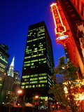 Randolf Street in the Loop District  Chicago  United States of America