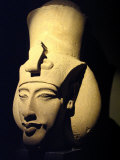 Statue of Pharaoh Akhenaten  Also Known as Amenhotep IV  Roman Museum of Antiquities