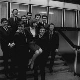 Pop Stars Cilla Black  Billy J Kramer and Gerry Marsden of Gerry and the Pacemakers in 1964