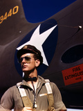 FW Hunter  World War II Army Test Pilot  circa 1942