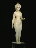 A Babylonian Alabaster Statue of Ishtar  the Goddess of Love  Dating from 350 BC