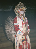 A Dakota Sioux Indian in Full Dress