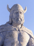 Statue of Viking  Gimli Manitoba