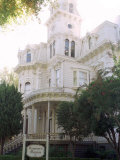 The Former California Governors Mansion Seen in Downtown Sacramento  California