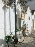 Souvenir Shop Bicycle  UNESCO World Heritage Site  Terra dei Trulli  Alberobello  Puglia  Italy