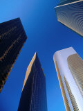High-Rise Office Towers on Bunker's Hill  Downtown  Los Angeles  United States of America