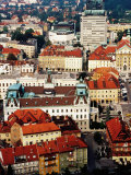 Overhead of City from Ljubljana Castle  Ljubljana  Slovenia