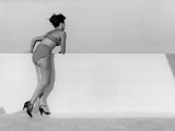 Bather Woman in Bathing Suit