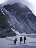 Climbing Towards Mountain Halo  Everest