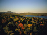Autumn View across Baxter State Park  Maine