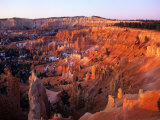Sunset on Bryce Canyon  Utah  USA