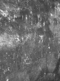 Fingernail Scratches in Main Gas Chamber  Auschwitz  Poland