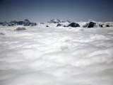 Caucaus Mountains from Elbrus  Russia