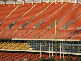 Empty Seats in Sports Stadium