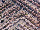 A View of a Subdivision from the Air