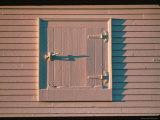 View of a Latched Entry in a Shaker Barn