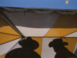 Men Cook Pancakes in a Tent at a Festival in Santa Fe