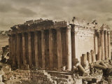 The Temple of Bacchus from the Northwest