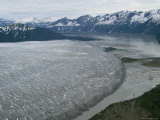 An Aerial View of Taku Glacier