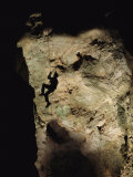 Art Palmer Climbs the Entrance Drop of Lechuguilla Cave