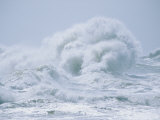 Crashing Backwash Waves at Cape Hatteras