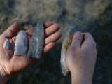 Stone Points Found at Arch Lake Archeological Site