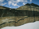 Layers of Beacon Sandstone and Ferrar Dolerite on Finger Mountain