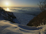 A View of the Sea of Okhotsk at Sunrise from the Shiretoko Peninsula
