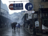 Street Scene  Town of Yangshuo  Near Guilin  Guangxi  China