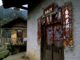 View of Village and Yang River Canyon  Shaoguan Area