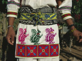A Shot of a Huichol Mans Traditional Outfit for the Peyote Pilgrimage That is Made Each Year