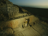 Conservator Restores Huaca Cao Viejos Plaza Wall